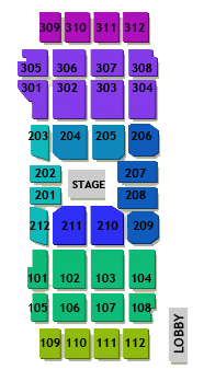 Family Fest 2024 3 Day Event Gaither Music   FFSeatingMap1 