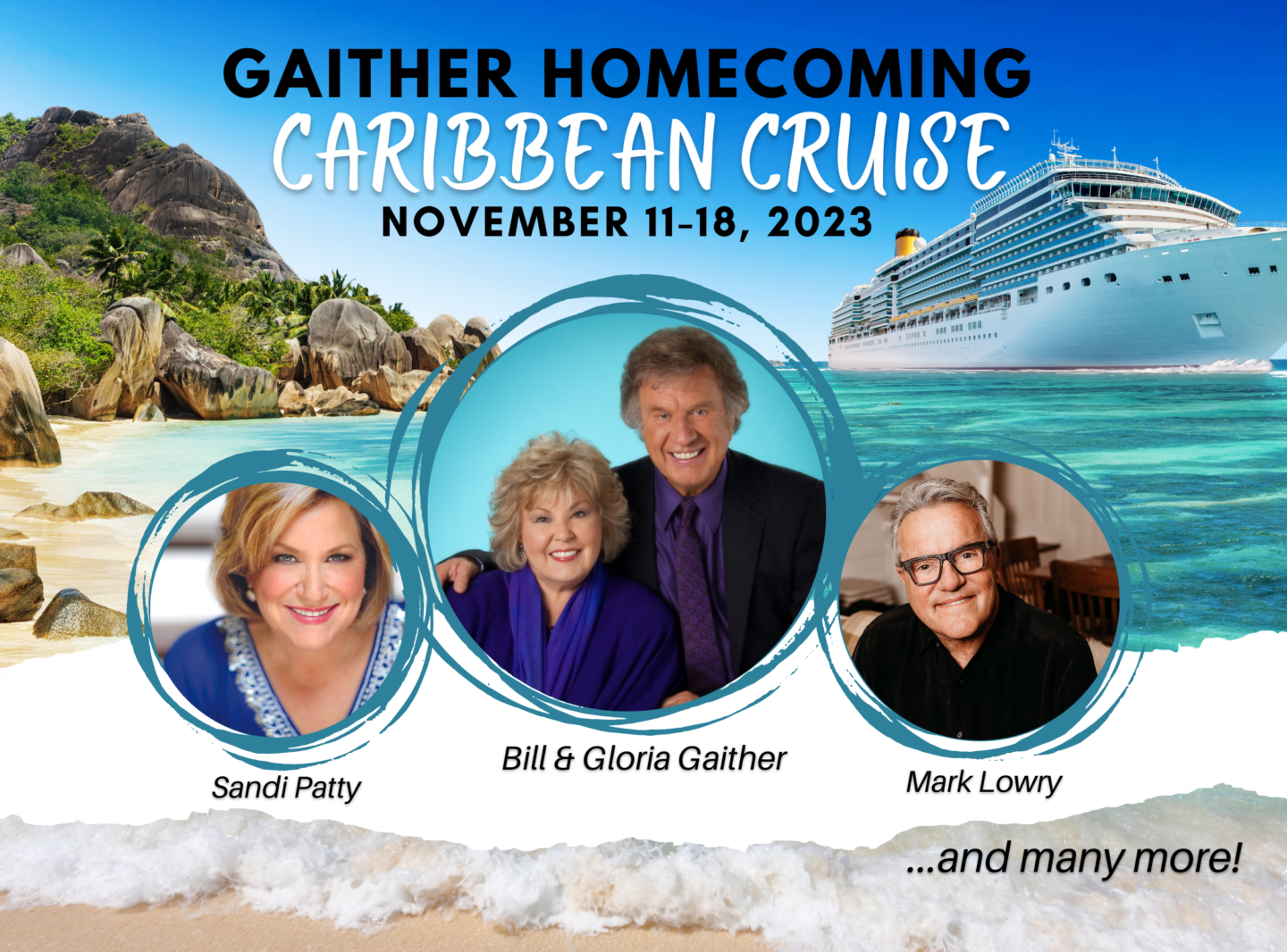 gaither cruise 2023 tickets cost